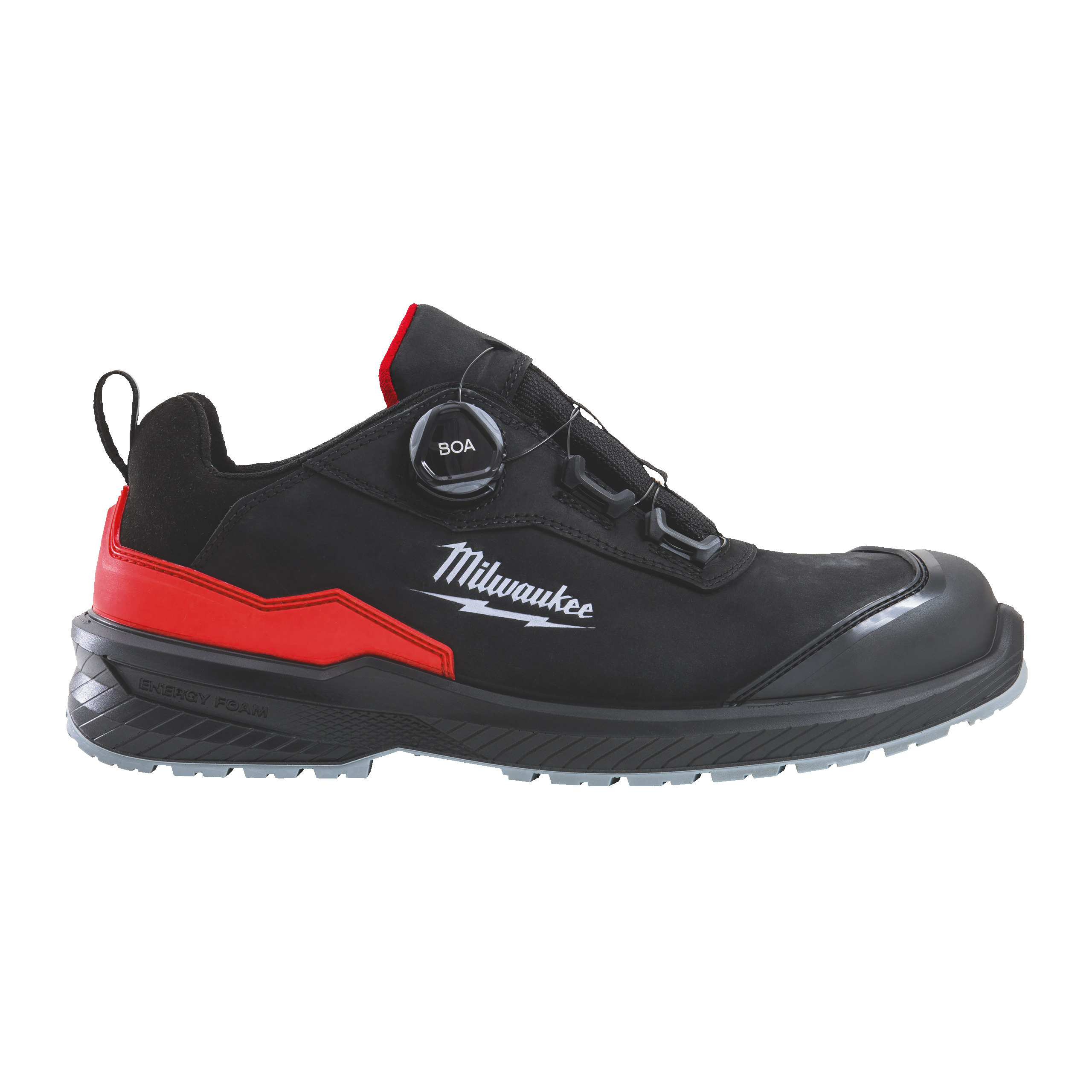 Milwaukee Sicherheits-Halbschuh BOA FLEXTRED S3S Leder schwarz