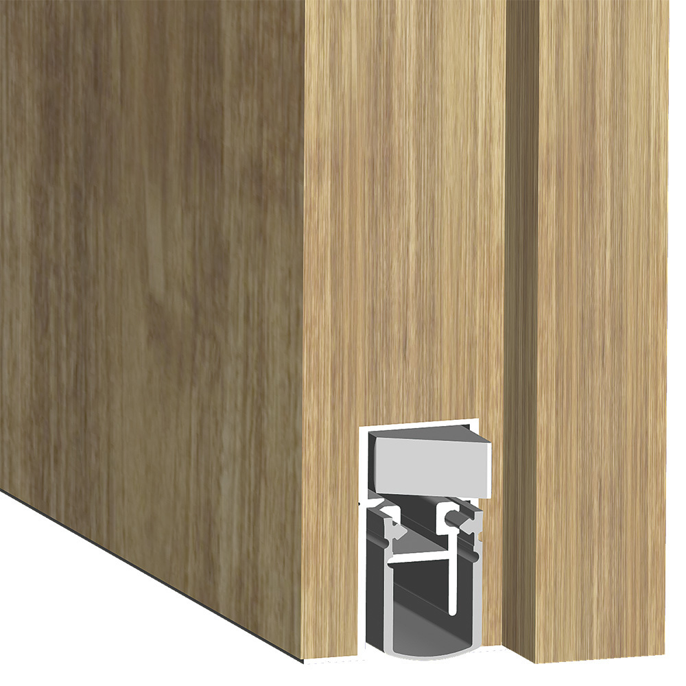 Produktbild Türabsenkdichtung Athmer Schall-Ex DUO L-15/28 OS, Silikon