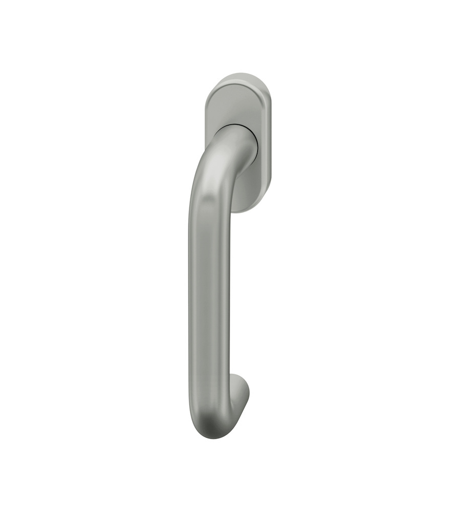 FSB Fenstergriff 34 1070, ovale Ros., Aluminium