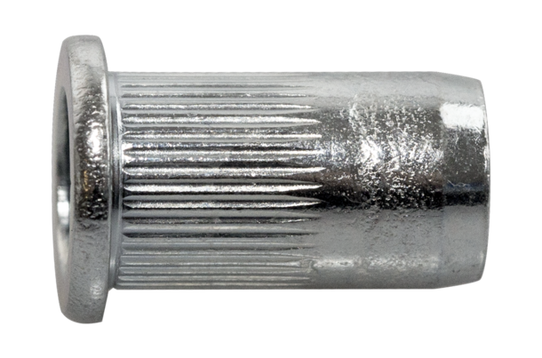 GESIPA Blindnietmuttern  Stahl-gerändelt Standard Flachkopf hell... 6x9x15,5mm HP