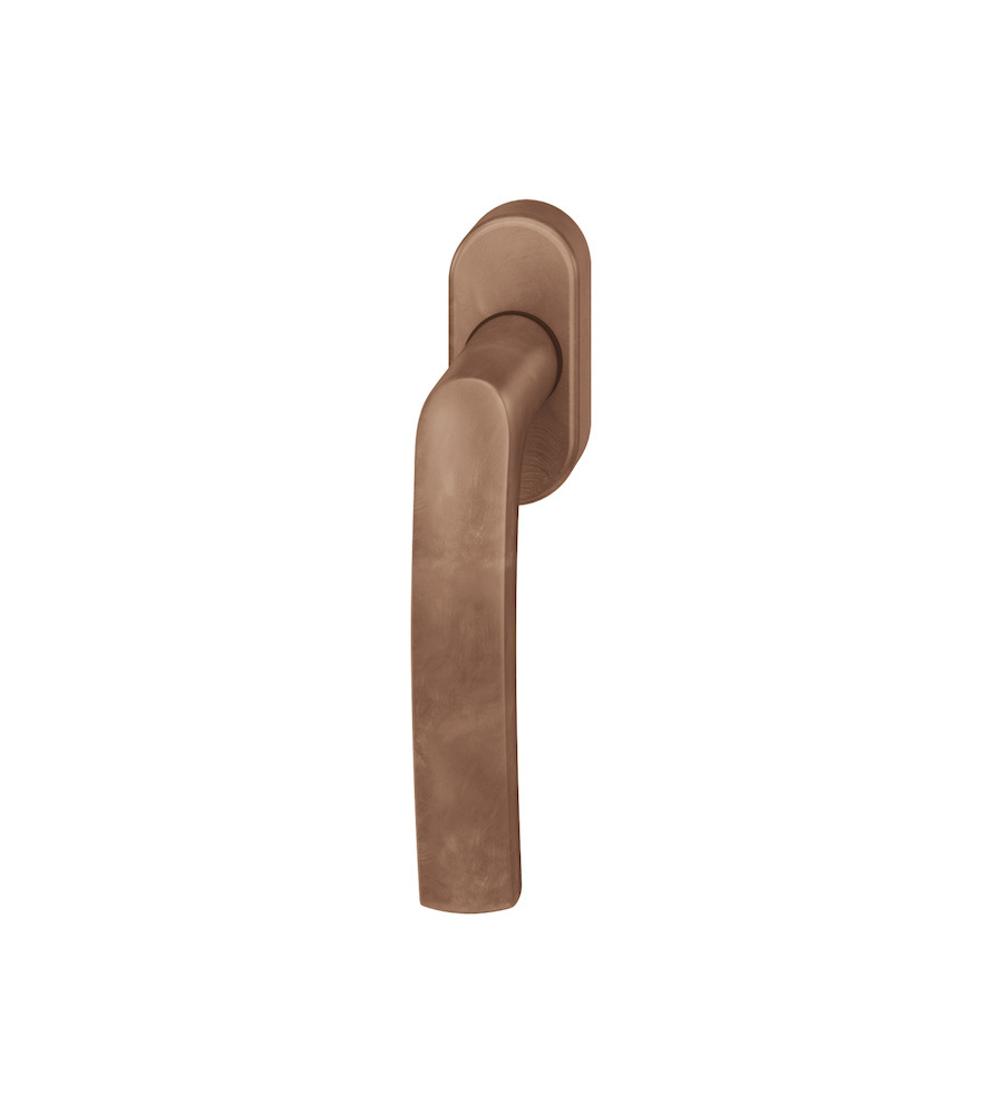 FSB Fenstergriff 34 1015, ovale Ros., Bronze