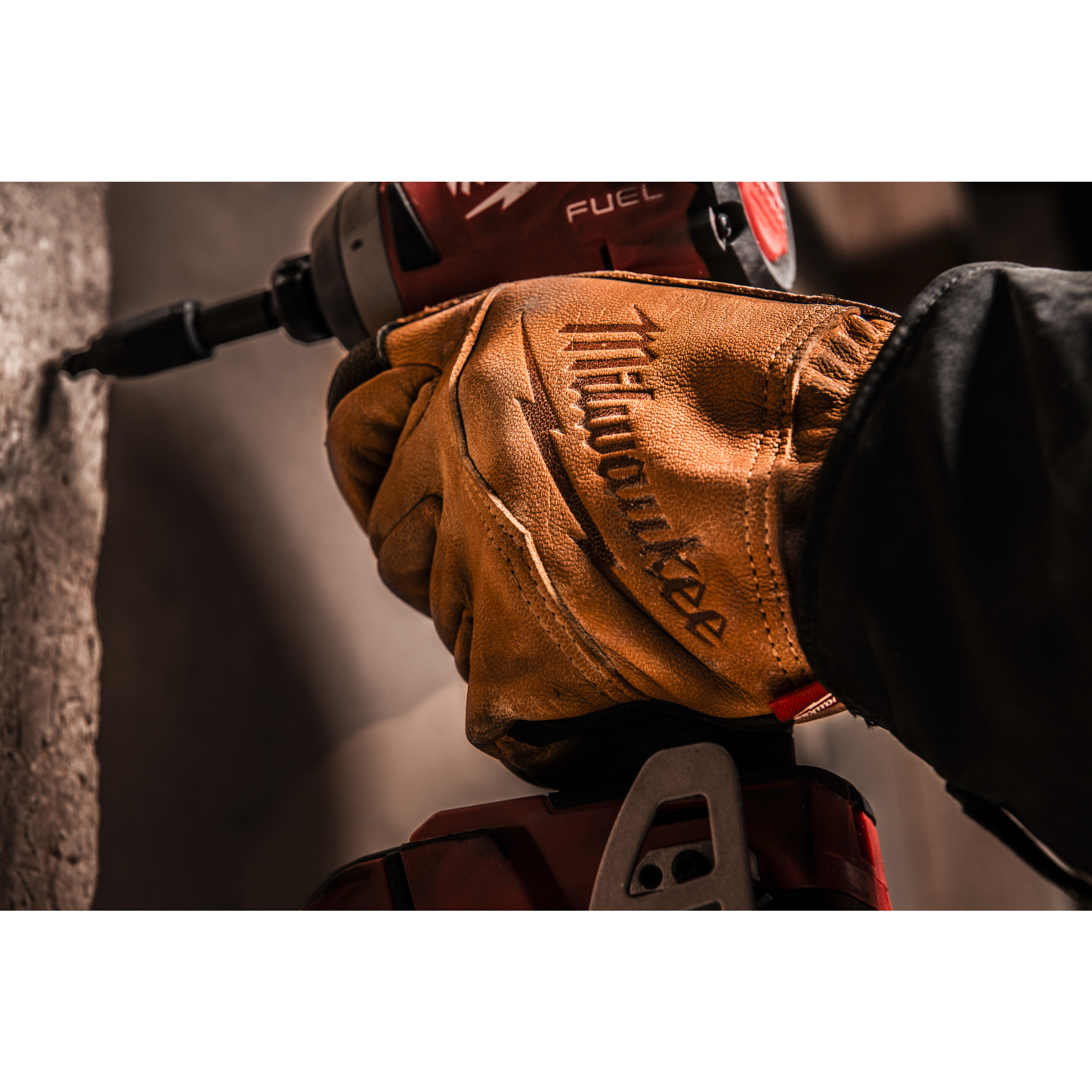 Milwaukee Arbeitshandschuhe Größe 10 (XL) Leder