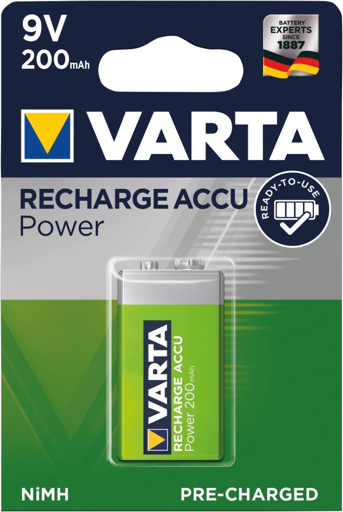 Batterie VARTA RECHARGEABLE Akku E-Block 9V 200mAh