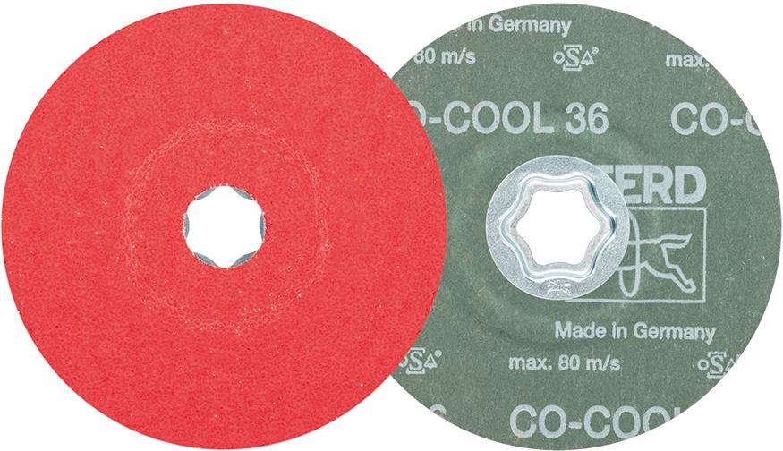 COMBICLICK-Fiberschleifscheibe CO-COOL