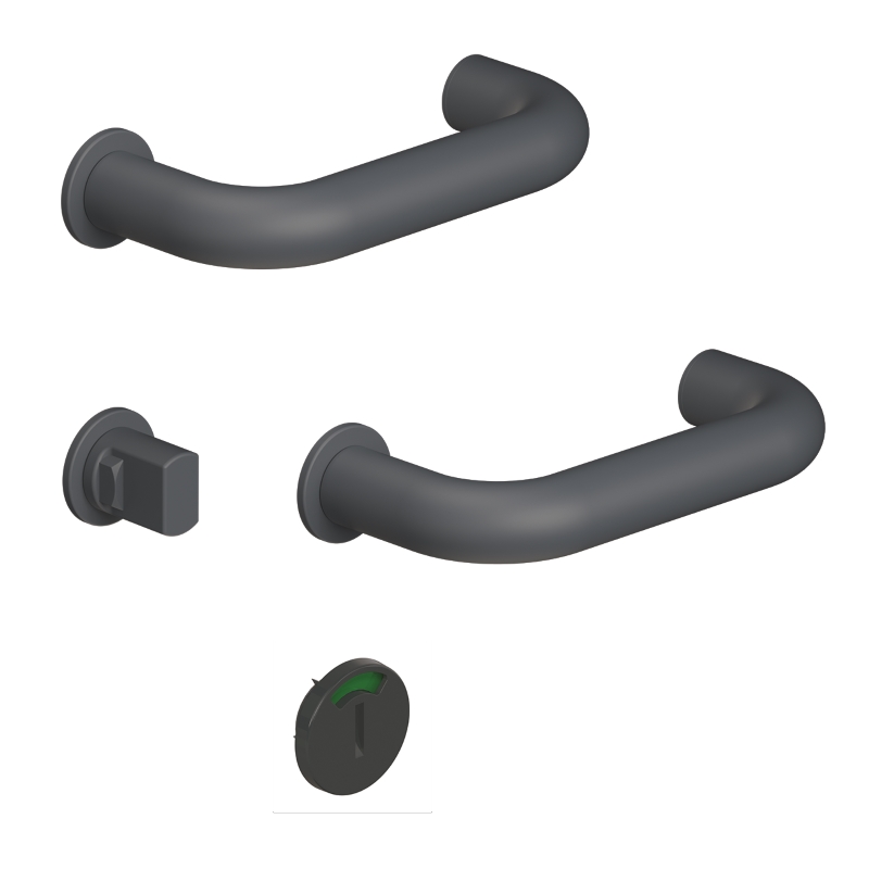 Artikelhauptbild HEWI Mini Bad/WC-Garnitur Modell 111 Matt Einfarbig