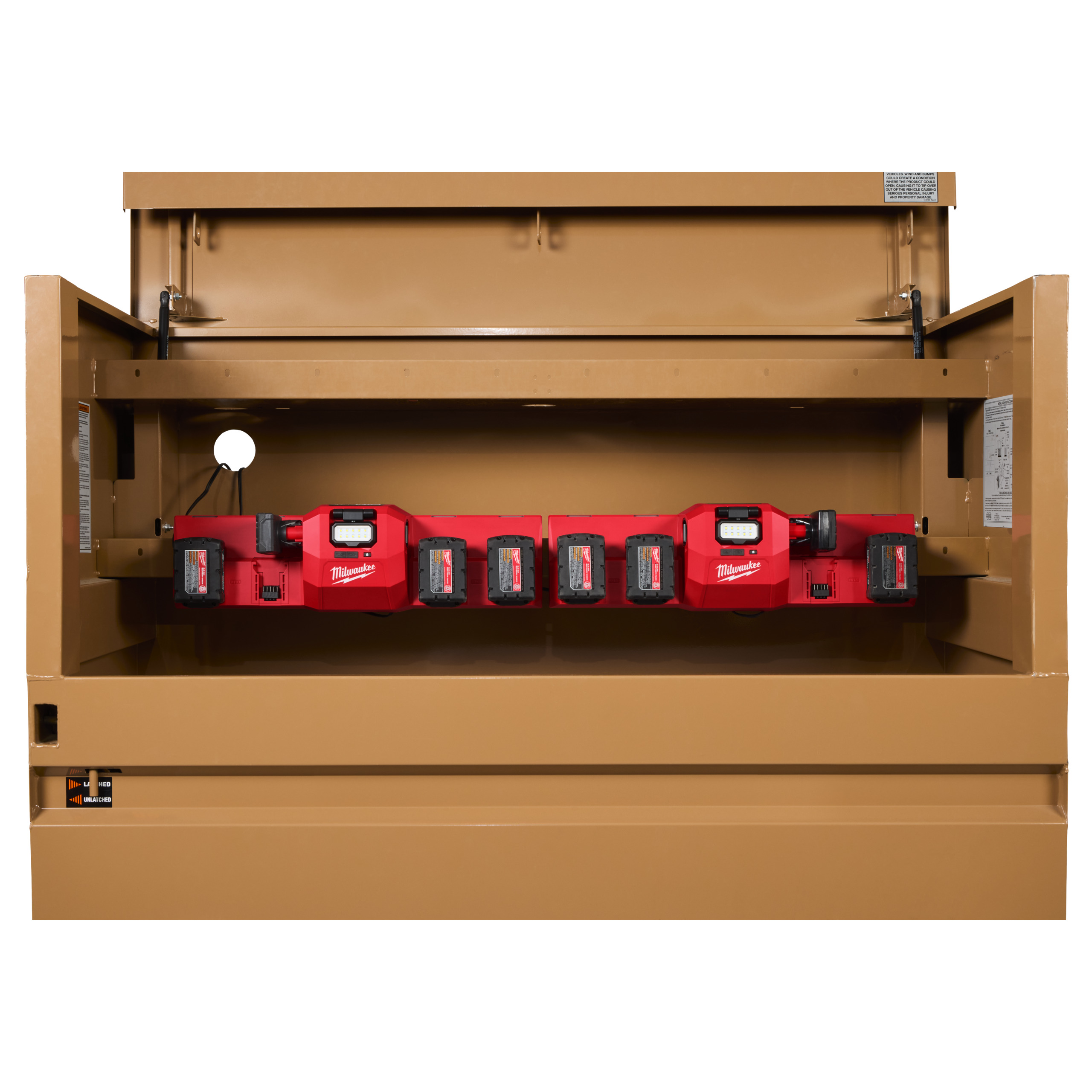 Milwaukee Ladegerät M12 - M18 Mehrfach-Ladegerät mit magnetischen Aufhängepunkten M12-18 GBC4