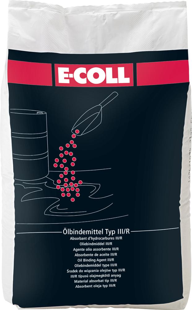 E-COLL Ölbindemittel  Typ IIIR fein Sack 30l (ca. 20kg)