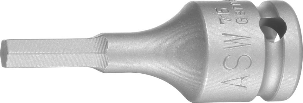 Kraft-Schraubendreher-Einsatz 3/8" für Innen-6-kant-Schrauben Kraft-Schraubendreher-Einsatz 3/8" für Innen-6-kant-Schrauben