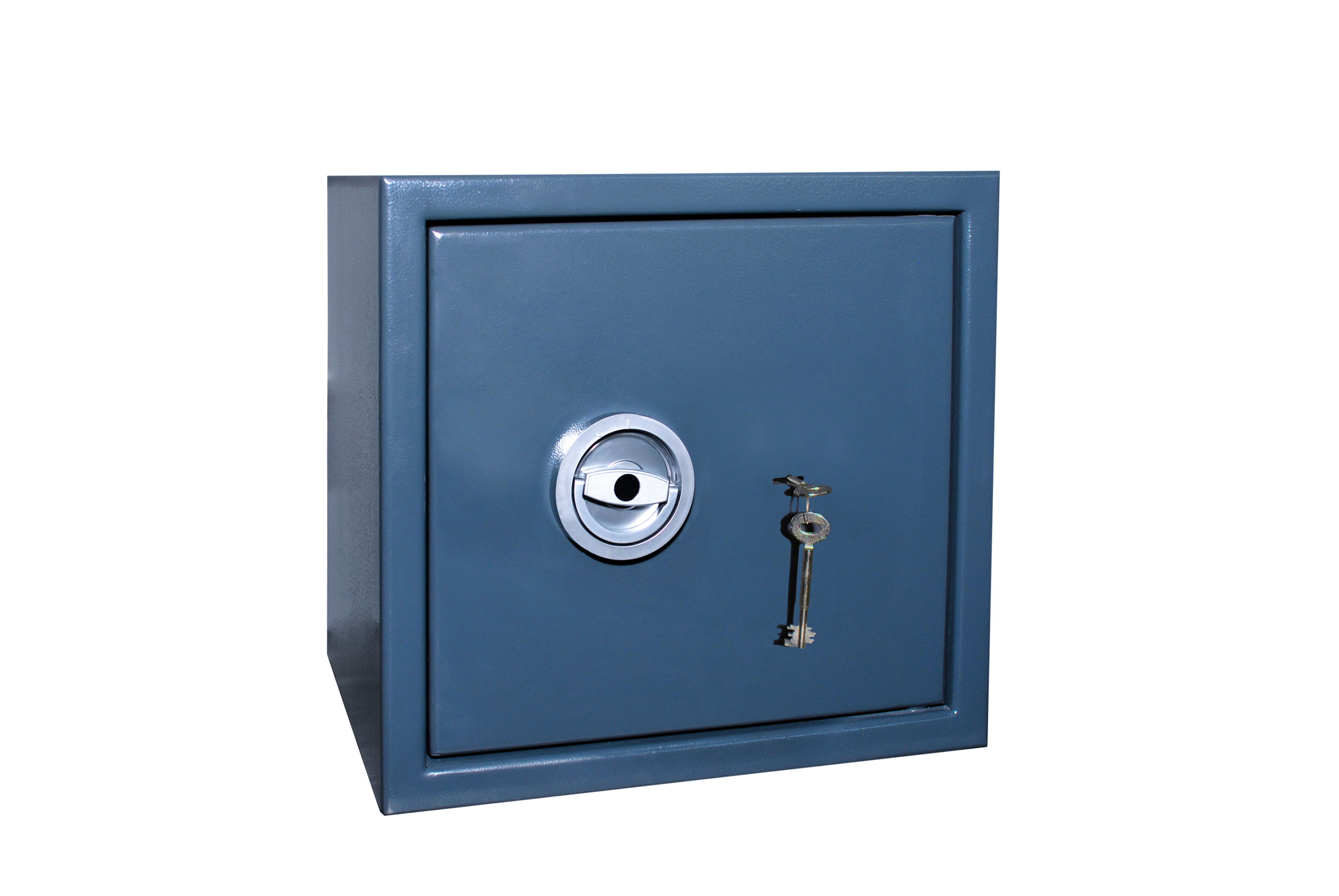 Sicherheitsbox, Tresor, Metall, Schwarzblau, Schloss