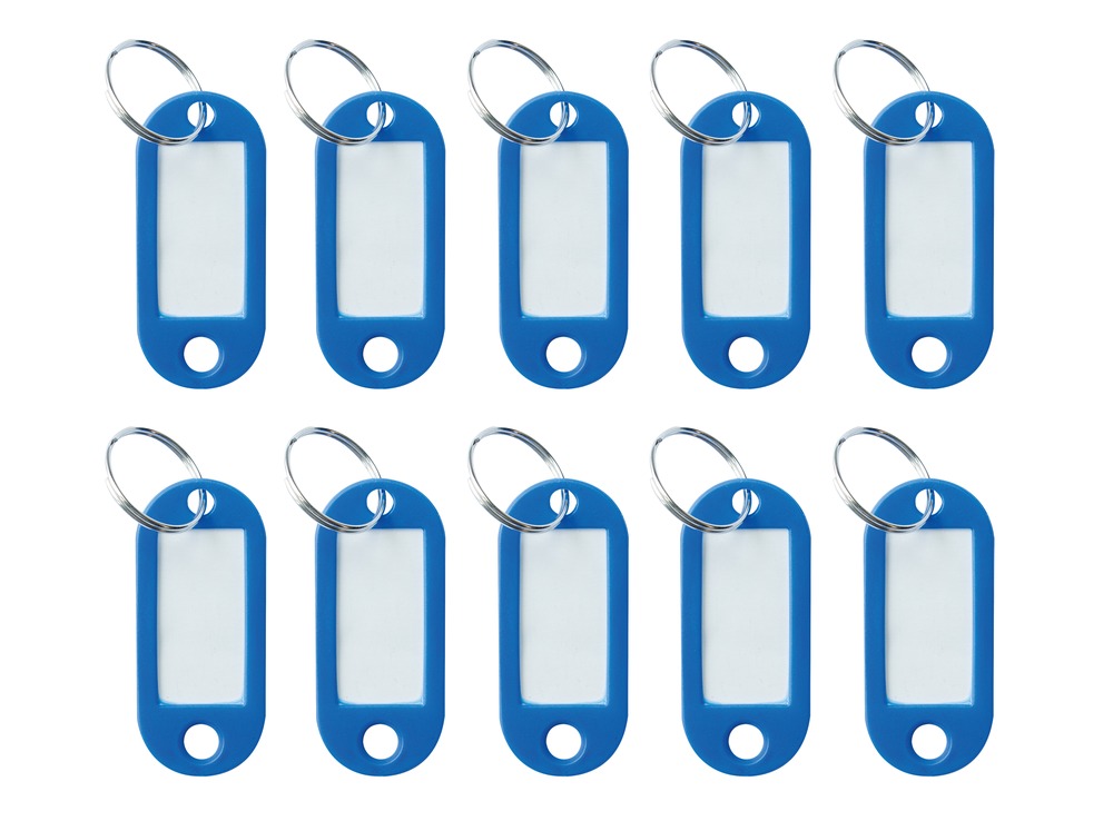 ABUS Schlüsselanhänger (10er Set) blau