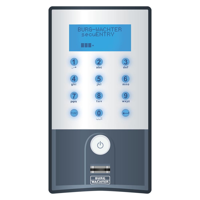 Tastaturfeld mit Fingerprint Burg-Wächter secuENTRY pro 5712 FP