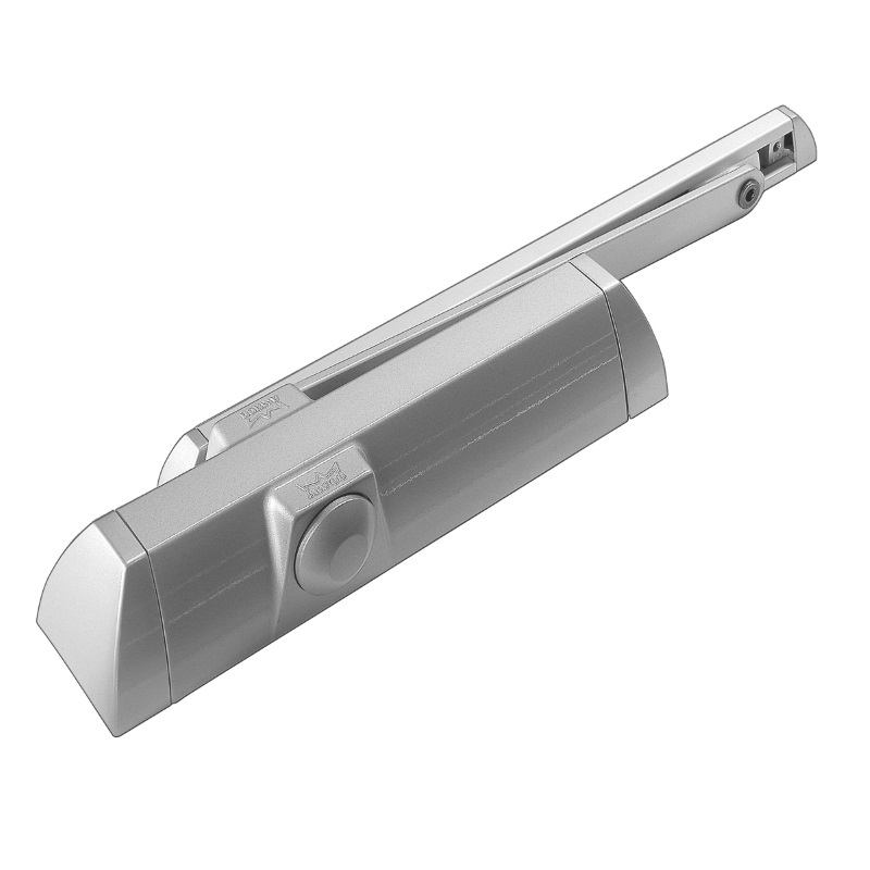 Oben-Türschließer DORMA TS 90 Impulse, mit Gleitschiene, Aluminium