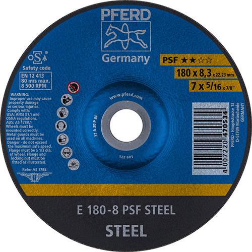 Schruppscheibe PSF STEEL für die Stahl- und Gussbearbeitung Schruppscheibe PSF STEEL für die Stahl- und Gussbearbeitung
