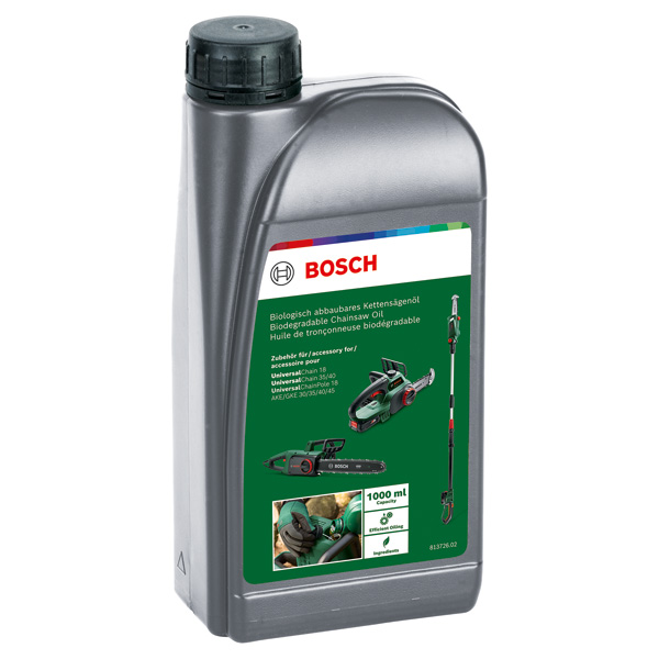 Bosch Kettensägen-Haftöl, 1 Liter, Systemzubehör
