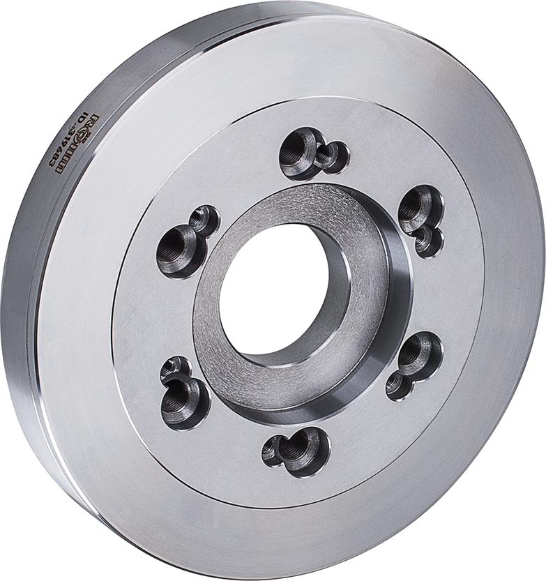 Kurzkegel-Stahlflansch DIN 55029 und ASA B 5,9 D 1, mit Stehbolzen für Camlock