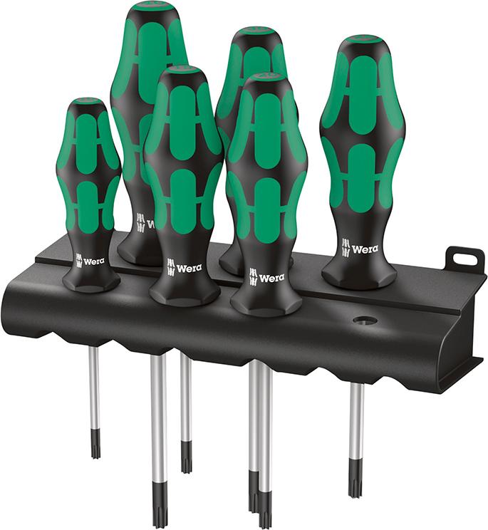 Schraubendreher-Satz für Innen-TORX-Schrauben, 6-teilig, WERA Schraubendreher-Satz für Innen-TORX-Schrauben, 6-teilig, WERA