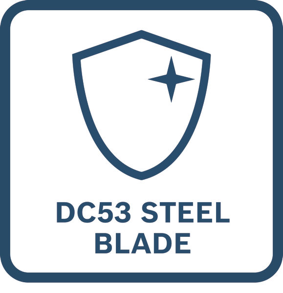 Symbol, stahl, Klingenstahl, DC53 Stahl, Klinge, Schild-Icon