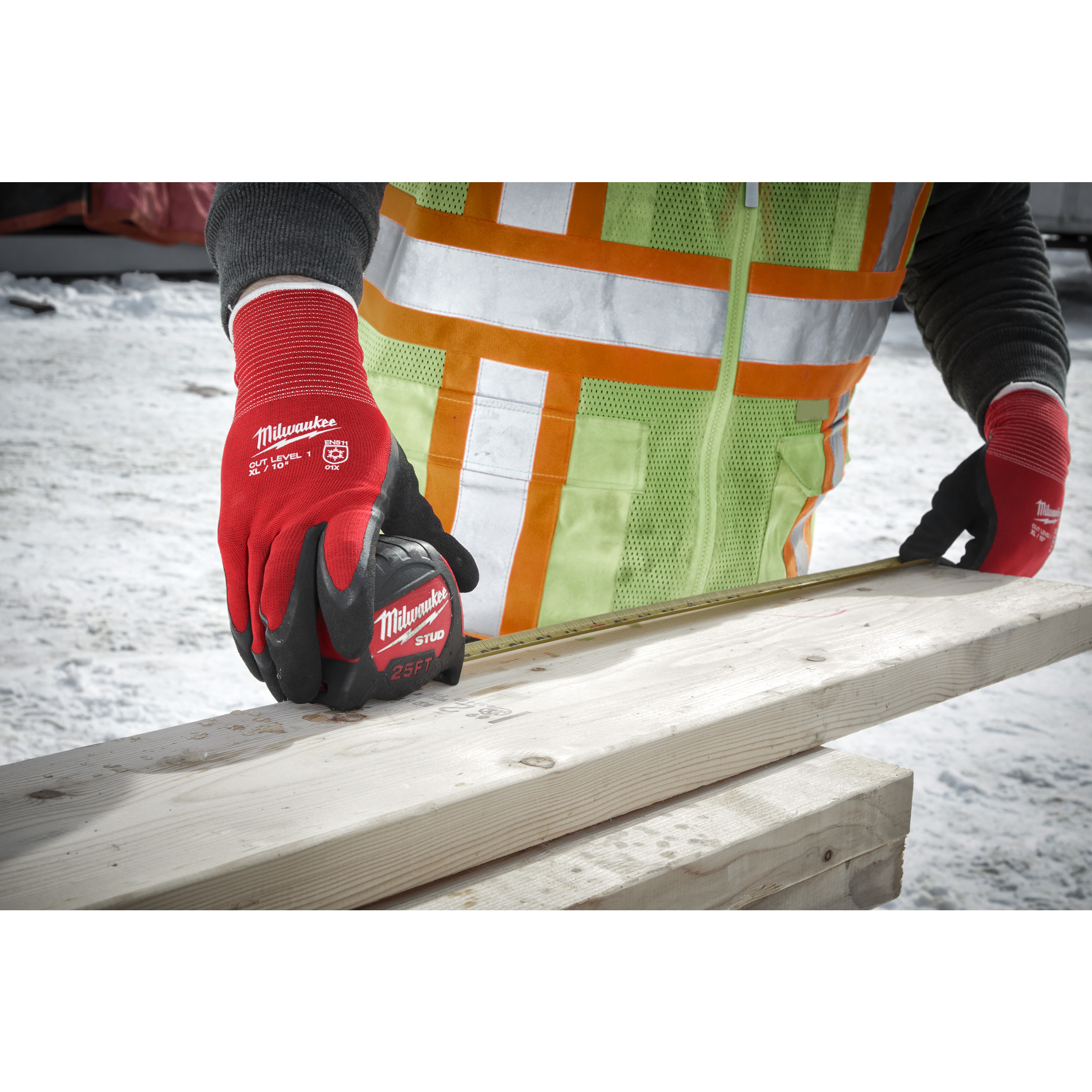 Milwaukee Kälte-Schnittschutzhandschuhe Größe 8 (M) Klasse 1/A