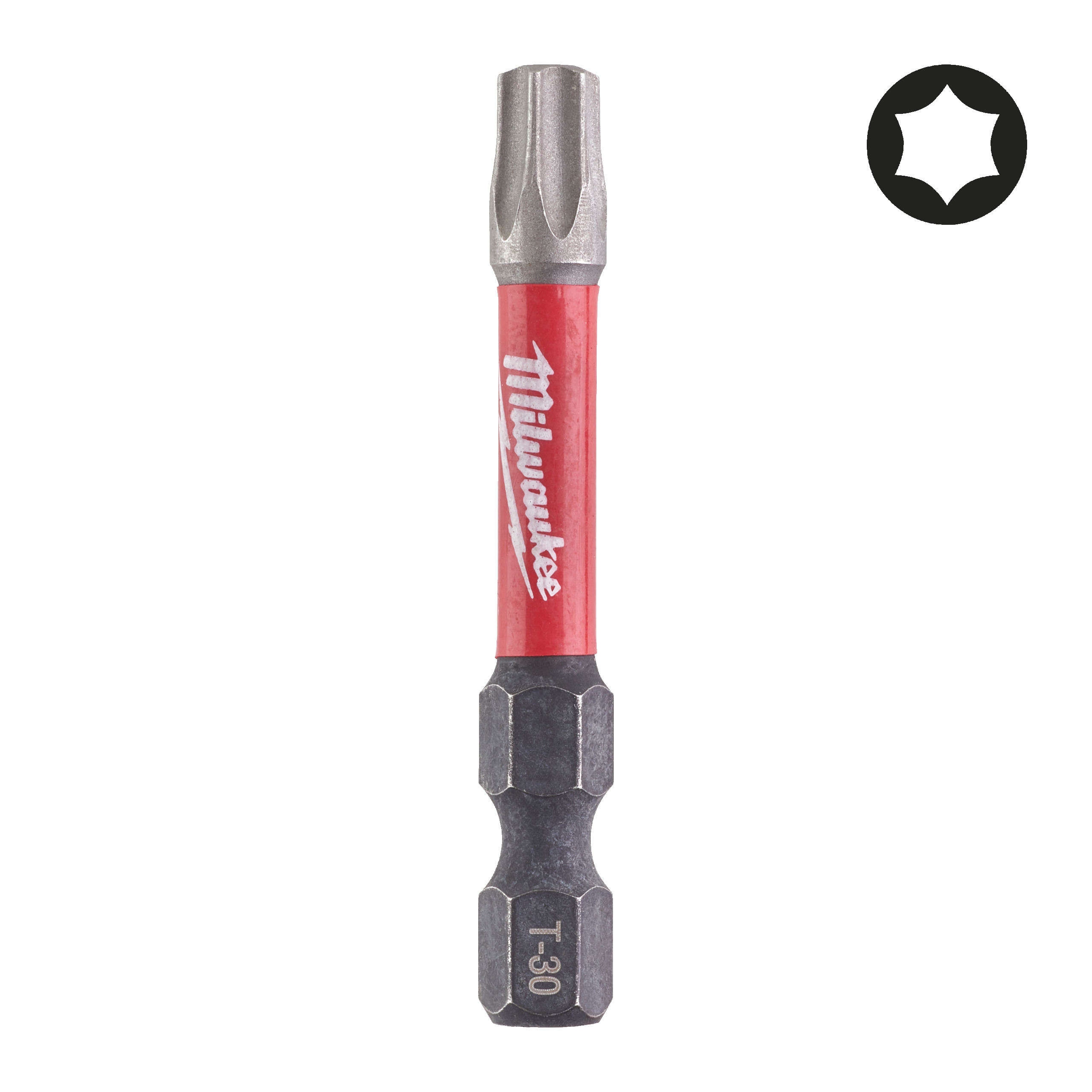Milwaukee Schrauberbit Torx TX30 / 50 mm SHOCKWAVE