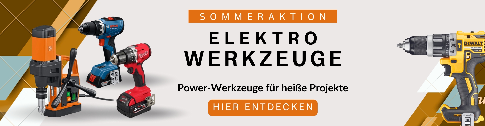 Gerät, Elektrische Bohrmaschine, Werkzeug