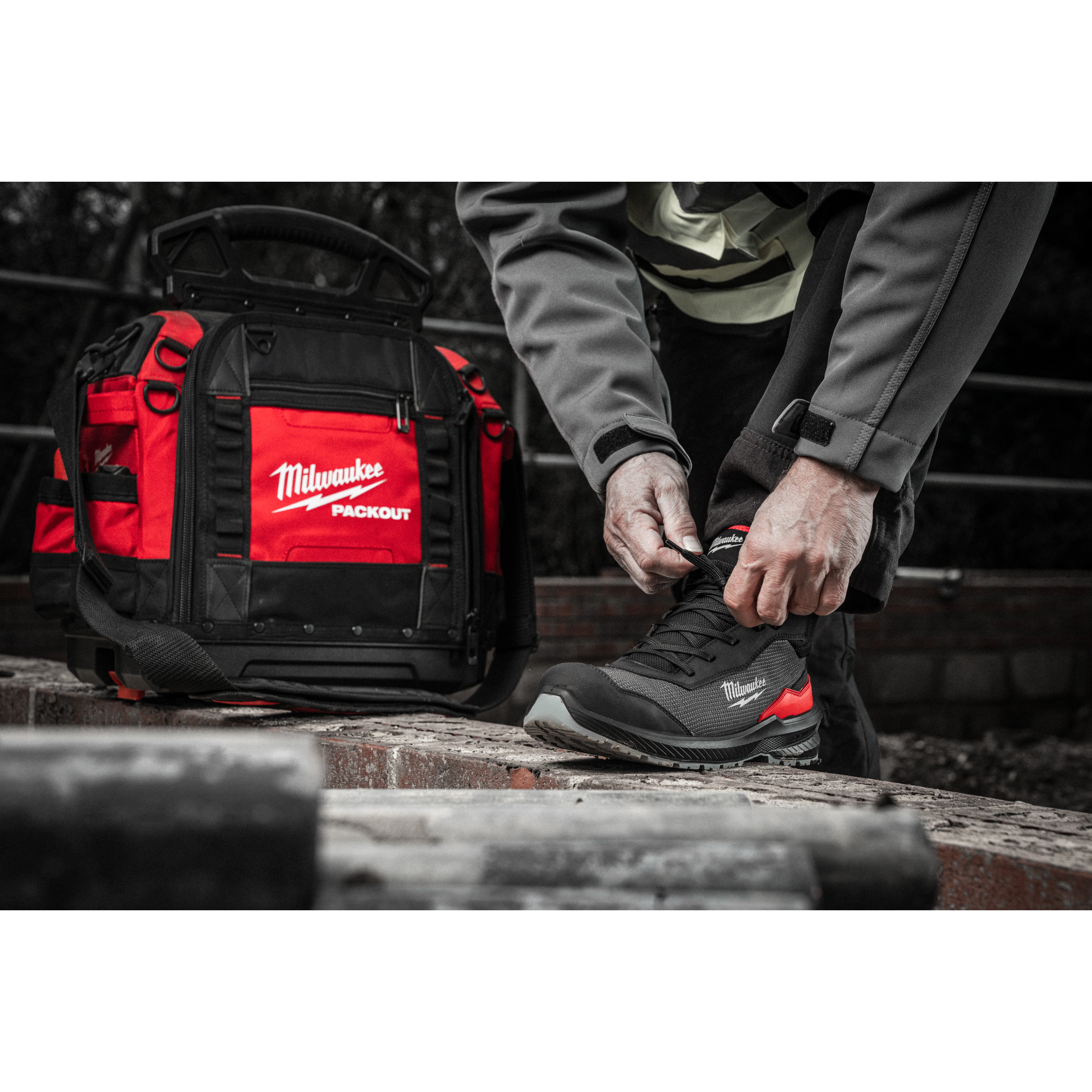 Milwaukee Sicherheits-Schnürstiefel Größe 43 FLEXTRED S1PS schwarz