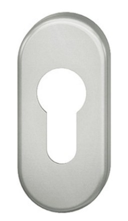 FSB Schlüsselrosette 17 1757, verdeckt verschraubt, Aluminium