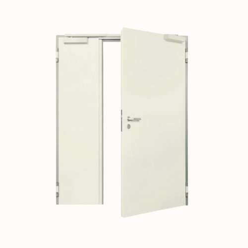 Feuerschutztür Hörmann T30-H3 OD/H3  - Brandschutztür 1000 x 2220 Gehflügel mit 540 x 2220 Standflügel (B-Ware)