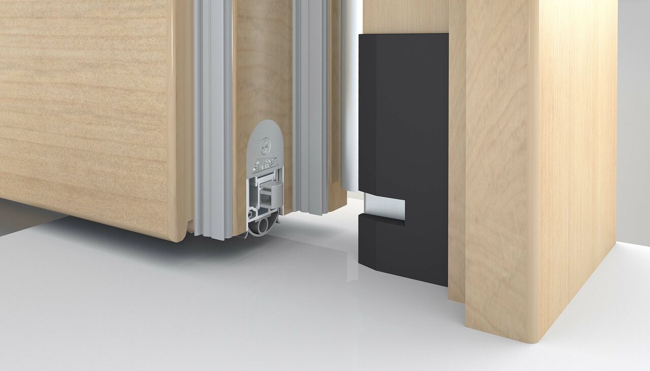 Türabsenkdichtung Athmer Rainstop L-24/20 WS, Silikon