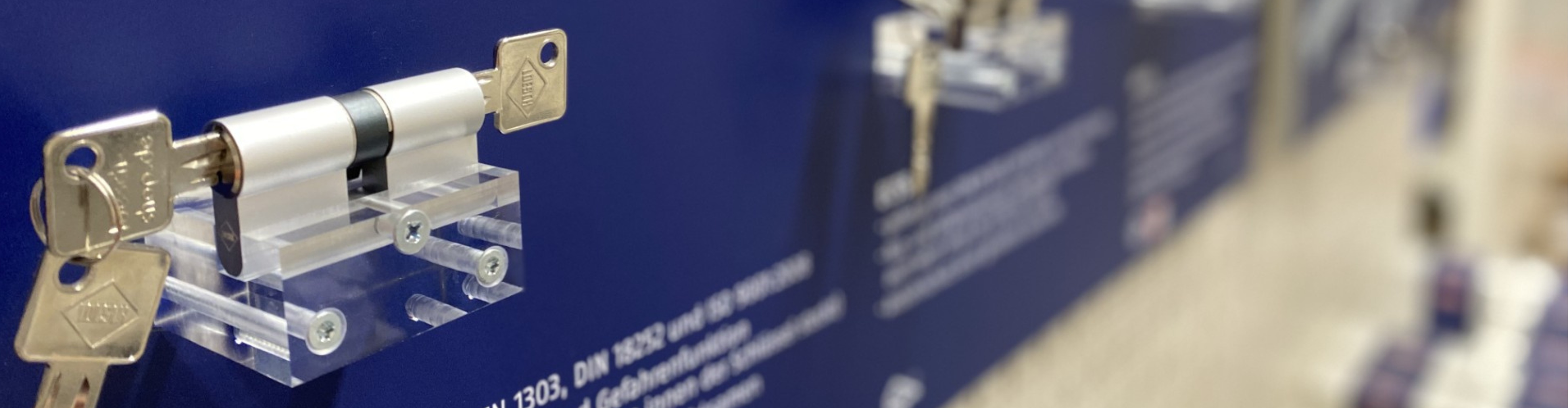 Abus Doppelzylinder im Fachmarkt