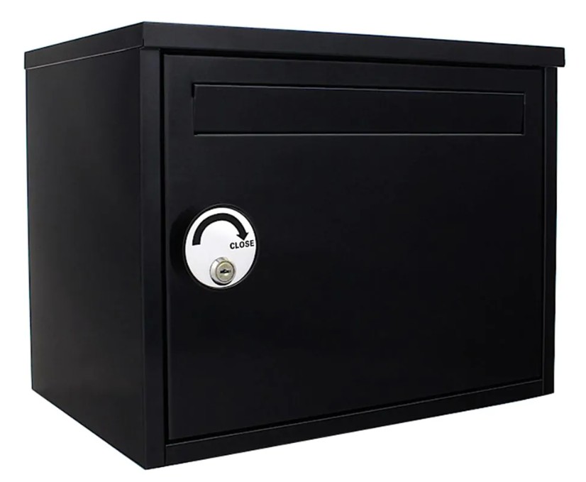 Rottner Paketbriefkasten/Paketbox Parcel Keeper schwarz