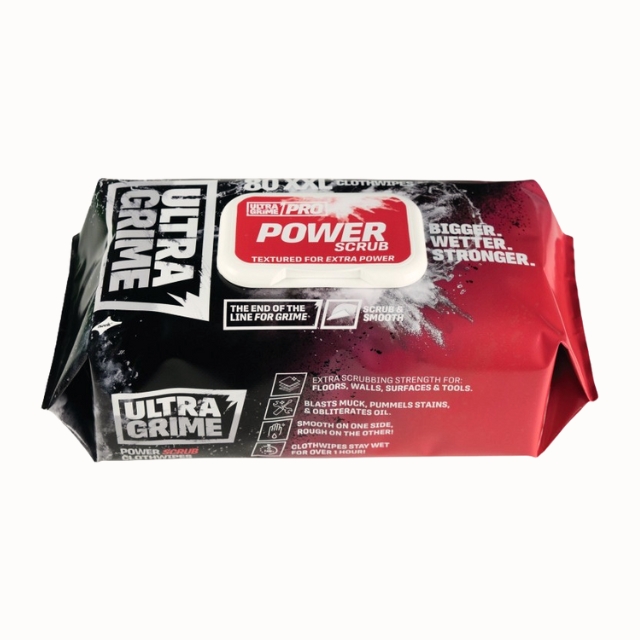 Packung Ultra Grim Feuchttücher Reinigungstücher