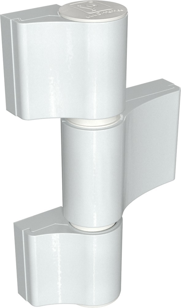 Aufschraubband Dr. Hahn Türband 4  AT M954, Aluminium, Befestigungsplatte