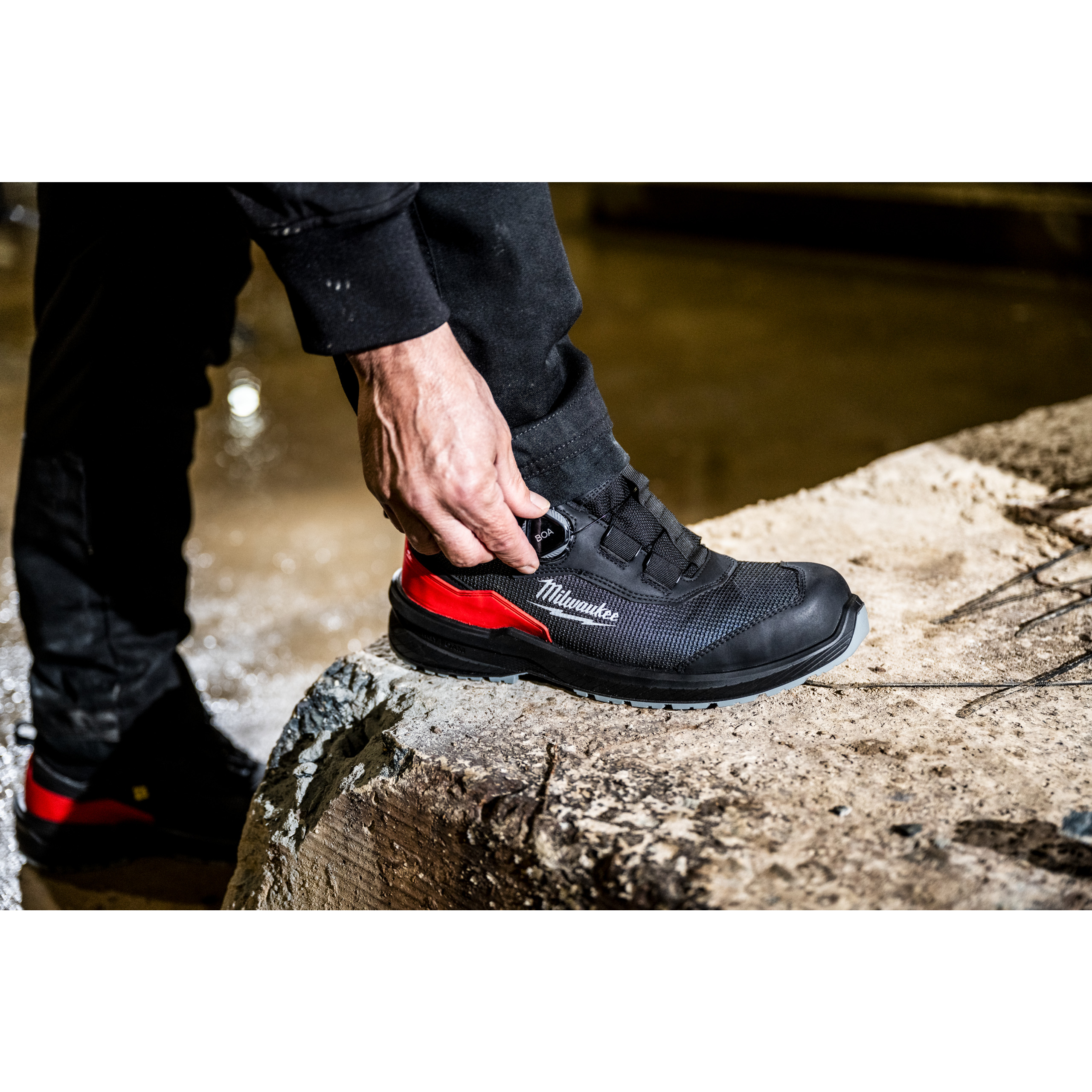 Milwaukee Sicherheits-Stiefel BOA Größe 46 FLEXTRED S1PS schwarz