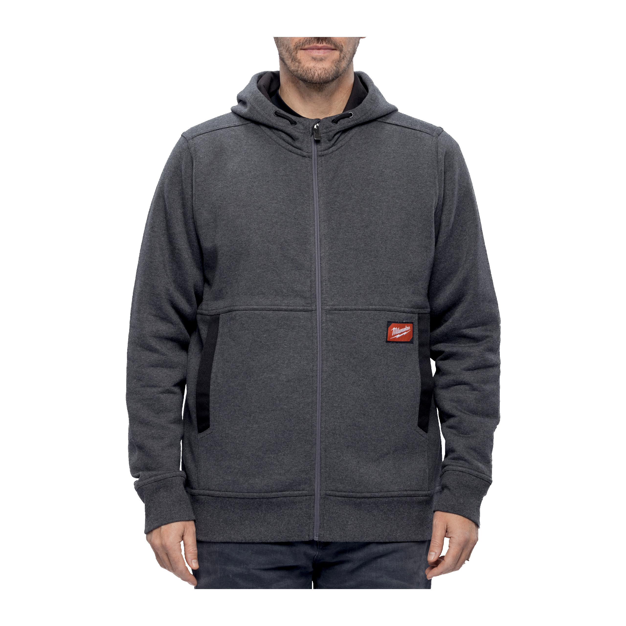 Milwaukee Kapuzenpullover GRIDIRON Full-Zip grau WHZGR-XL