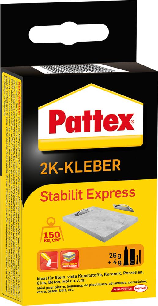 2-Komponenten-Kleber Pattex Stabilit Express