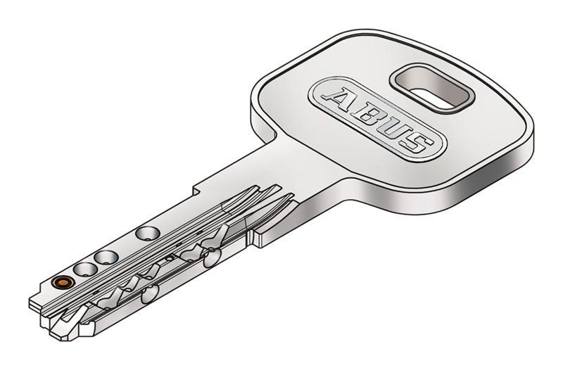 Mehrschlüssel zu Türzusatzschloss ABUS 7010 VdS und 7025 VdS (Zylinder KV356)