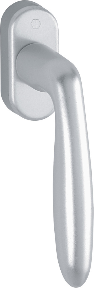 Fenstergriff HOPPE Verona 0510/U26, ohne Schrauben, Aluminium