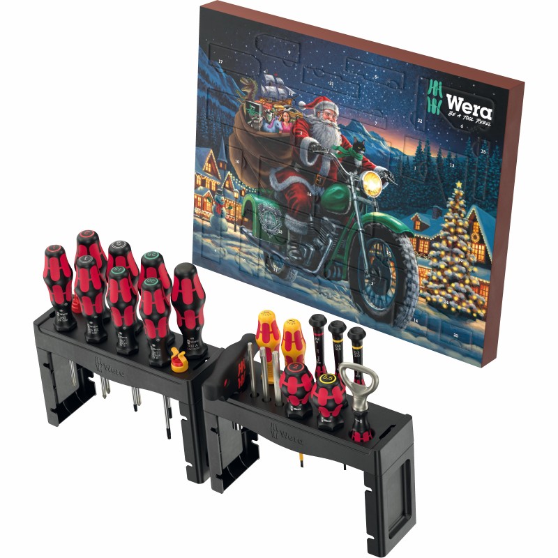 Wera Adventskalender 2025, 28‑teilig