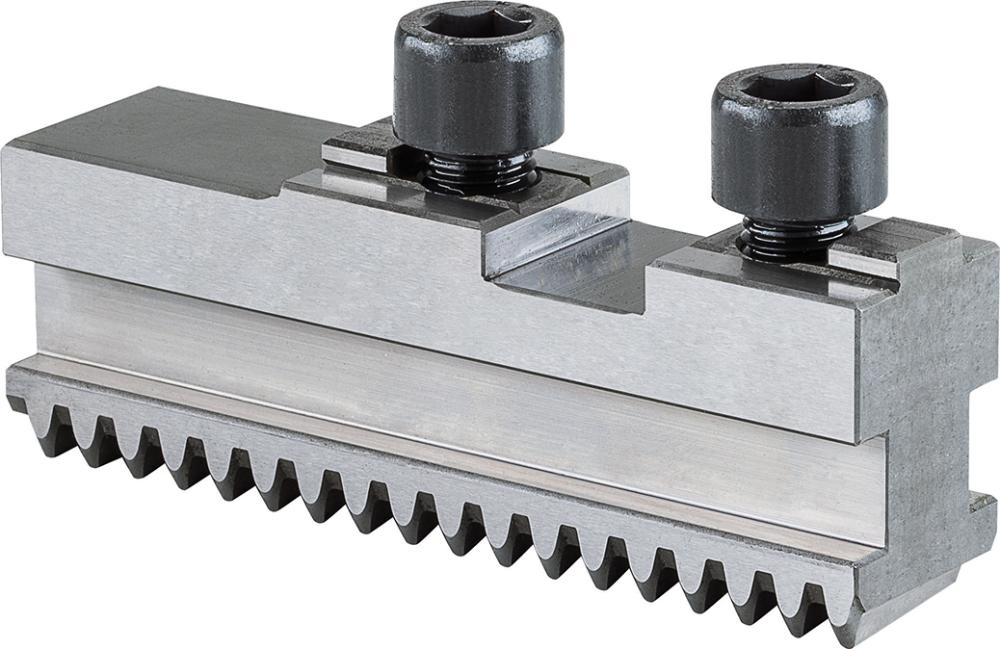 Ersatz-Grundbacke mit Befestigungsschrauben, 3-teilig, für Keilstangen-Dreibacken-Drehfutter DURO-T Ersatz-Grundbacke mit Befestigungsschrauben, 3-teilig, für Keilstangen-Dreibacken-Drehfutter DURO-T