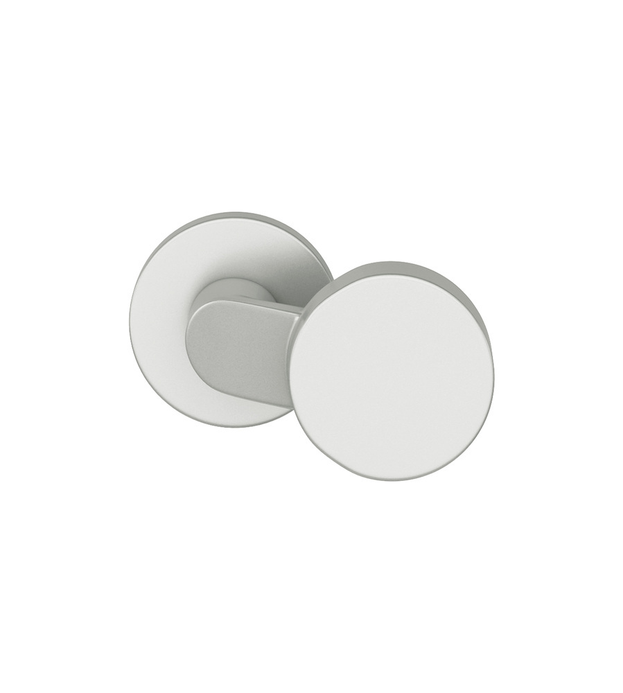 Knopf FSB auf runder Rosette 23 0809,  ASL,  Edelstahl