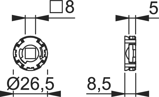 measured
