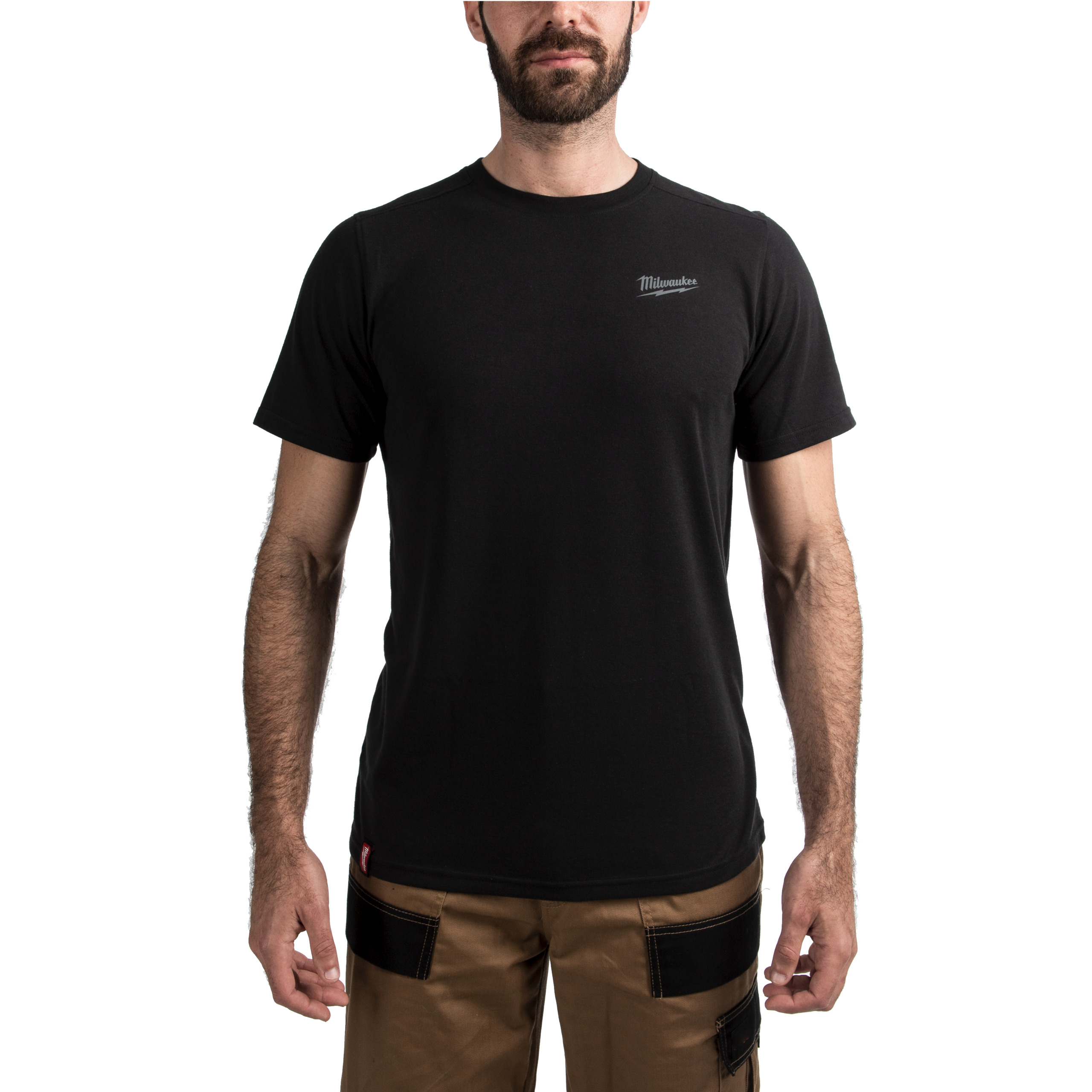 Milwaukee Hybrid-T-Shirt schwarz HTSSBL