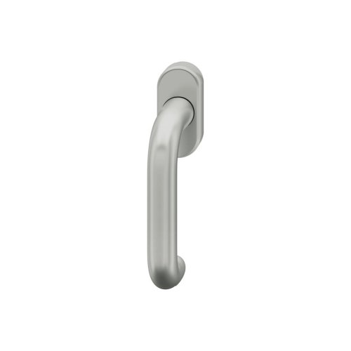 Fenstergriff FSB 34 1146, ovale Ros., Aluminium Griff