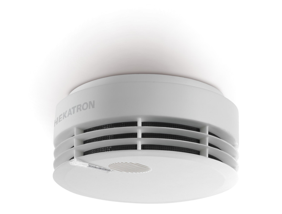 Rilevatore Fumo Hekatron Genius Plus X - Allarme Antincendio 10 Anni Batteria, Made In Germany - Foto 3